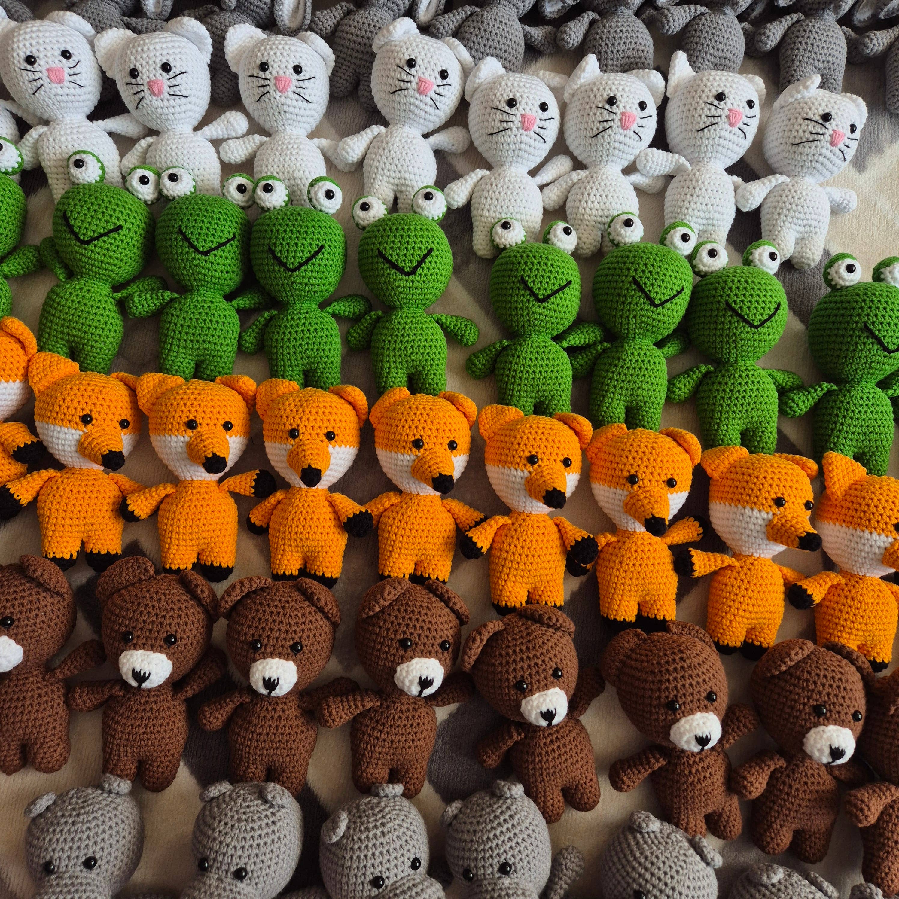 despinacrafting - Vente Peluche – enfant et bébé - Animaux amigurumi en crochet rembourrés15