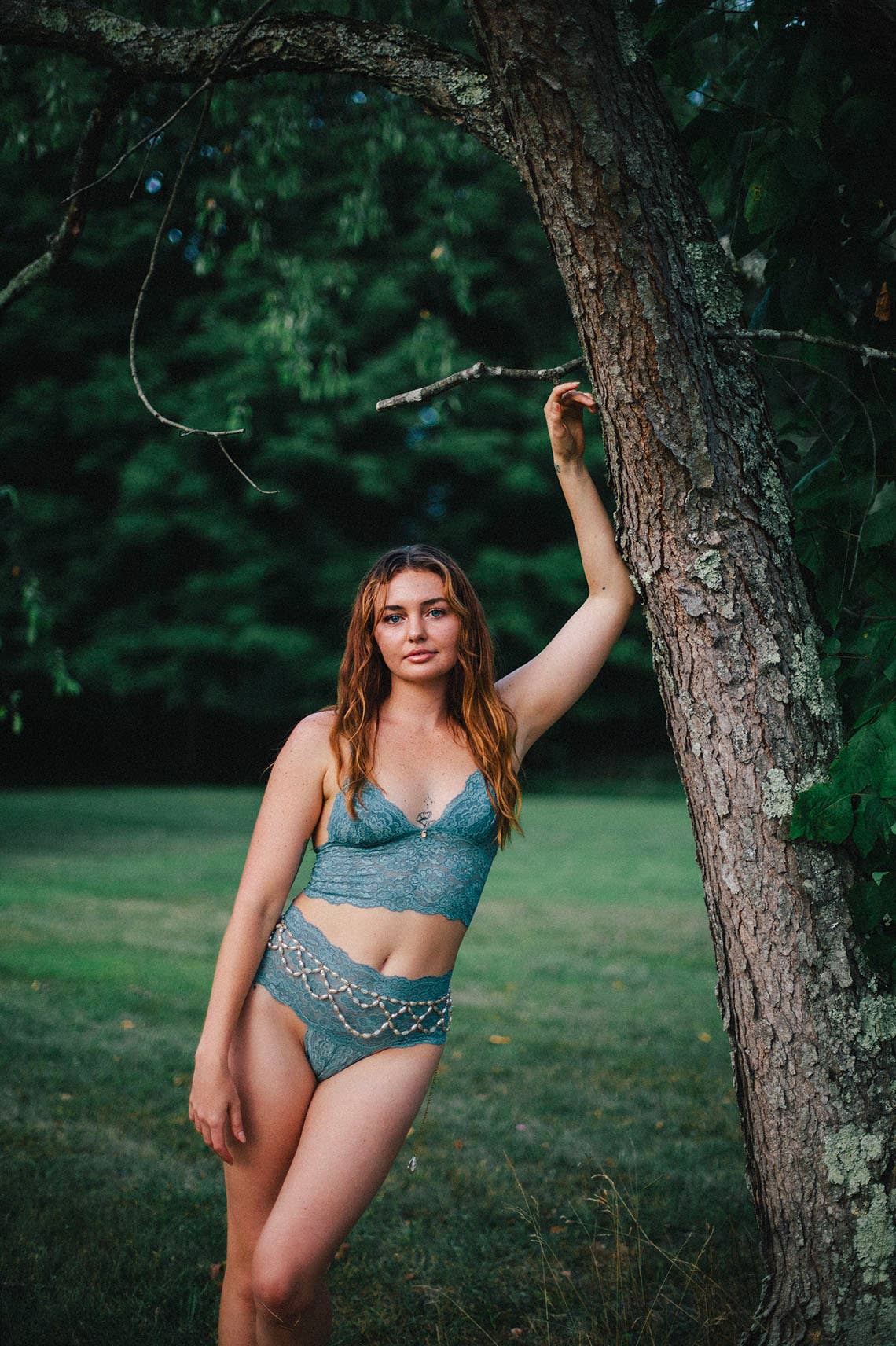 Clare Bare - Wholesale Underwear - Women's - Echo High Rise Lace Thong (multiple colors)1