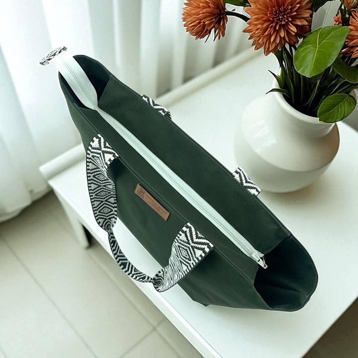 Emmanuel CrƩation - Wholesale Shoulder Bag - Women's - Alabama bag, "Brooklyn" khaki2