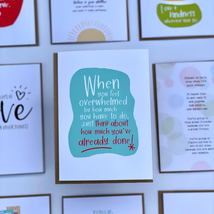 Føler sig overvældet kort for engroshandel hos Card & Story