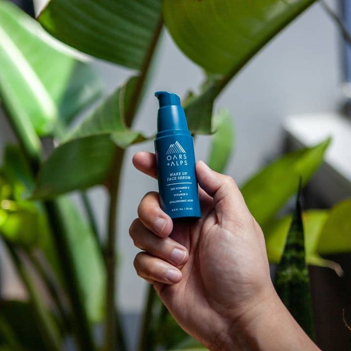Oars + Alps - Wholesale Facial Serum/Concentrate - Men's - Wake Up Men's Face Serum, Made w/ Vitamin C, Hyaluronic Acid