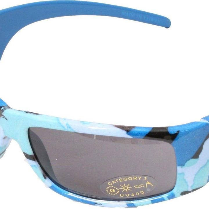 Boys Sunglasses - Wrap Style Patterns for wholesale by BANZ® Carewear for Kids