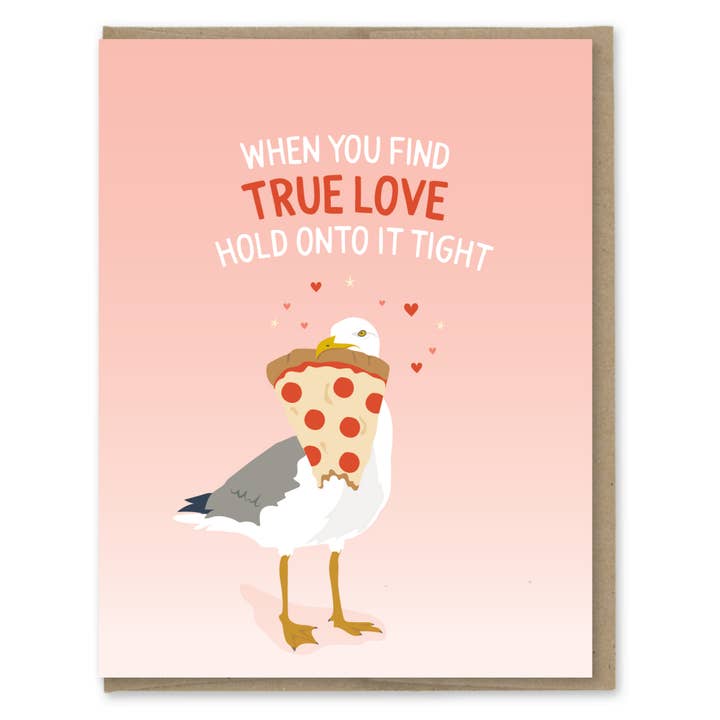 Biglietto d'Amore Vero Gabbiano per la vendita all'ingrosso da parte di Modern Printed Matter