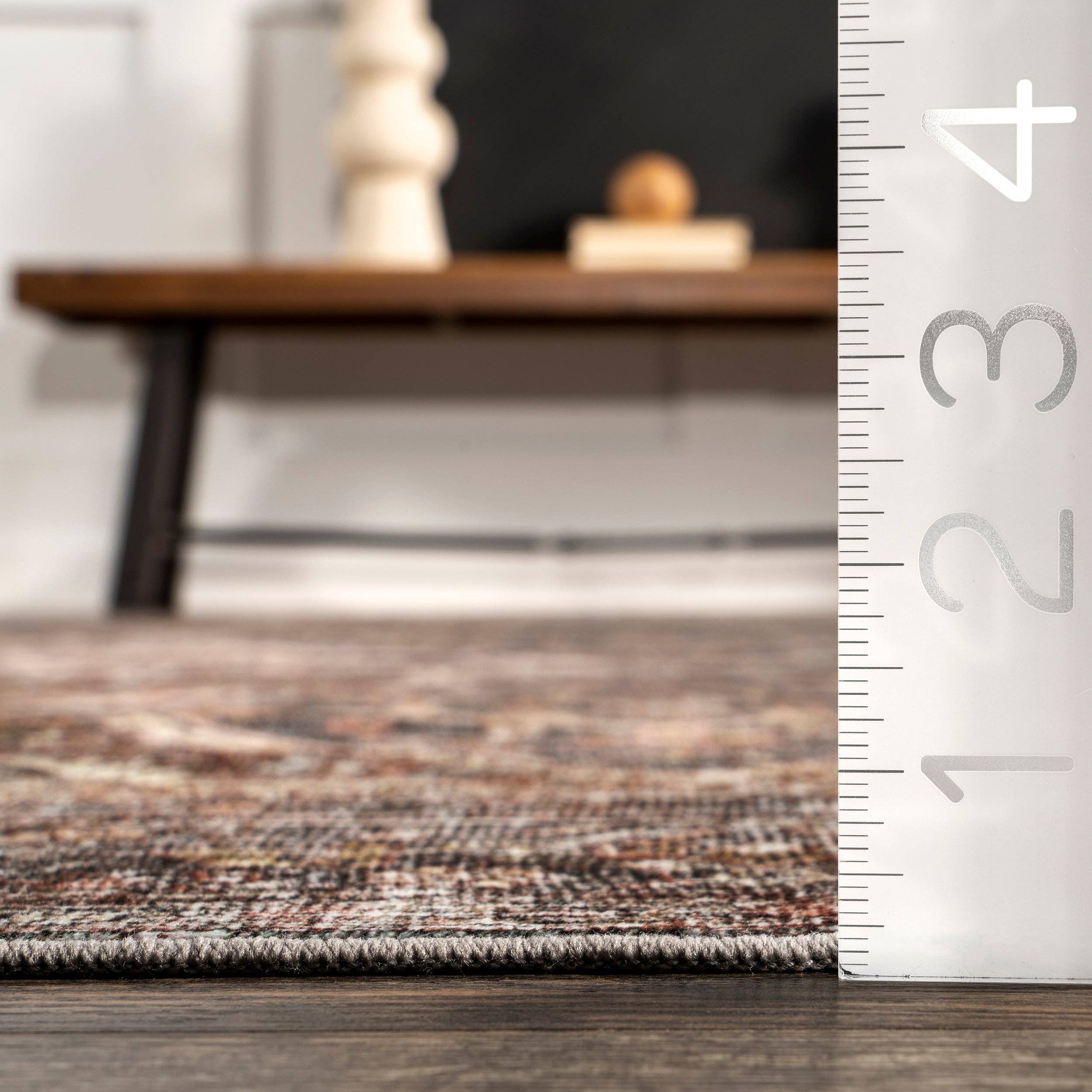 Multicolor Zofia Vintage Persian Machine Washable Area Rug for wholesale on Faire1