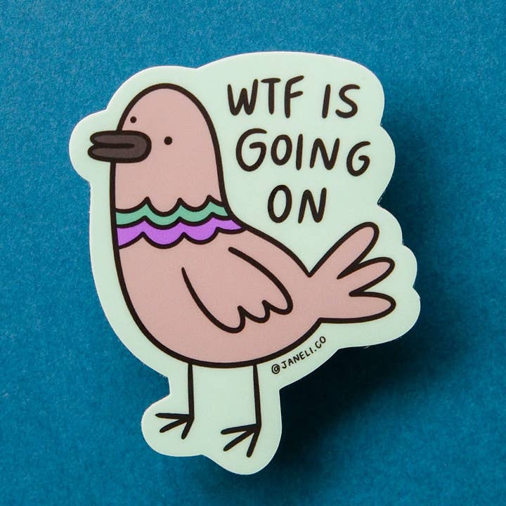 WTF Duivensticker voor wholesale door JaneLi.Co
