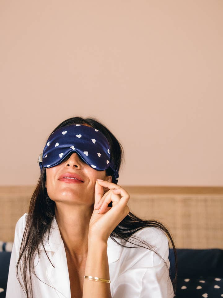 Valentine's Day sleep mask for wholesale by Emily's Pillow