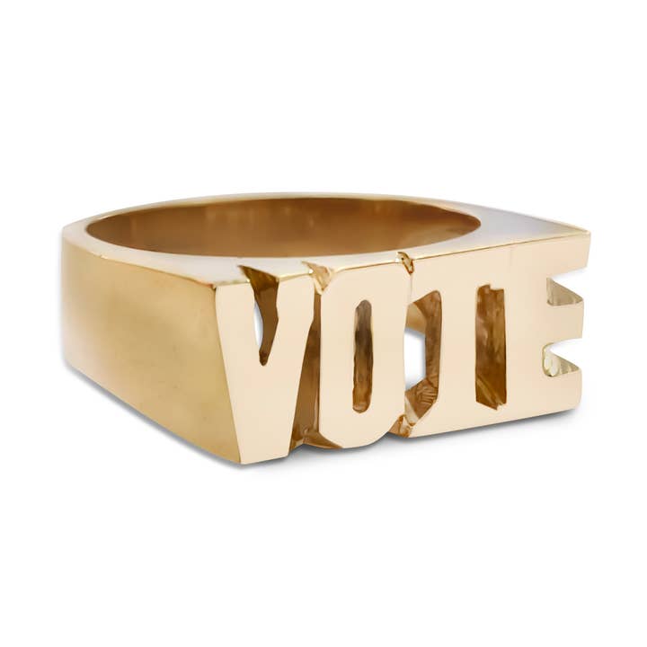 Anel Sinete de Voto em Latão por atacado de SNASH JEWELRY