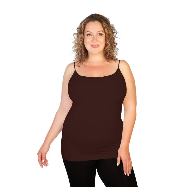 Skinnytees - Wholesale Camisole - Women's - Plus Basic Cami