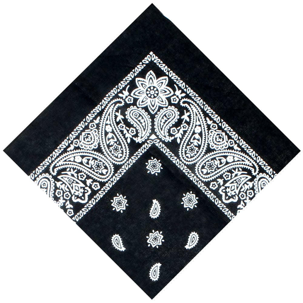 Sophos - Vendita all'ingrosso Bandana - Unisex - Bandana in cotone con fantasia paisley da 56 cm0