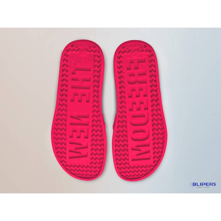 BLIPERS - Vendita all'ingrosso Infradito - Unisex - Sandalo in gomma infradito unisex ROSA FLUO - Blipers