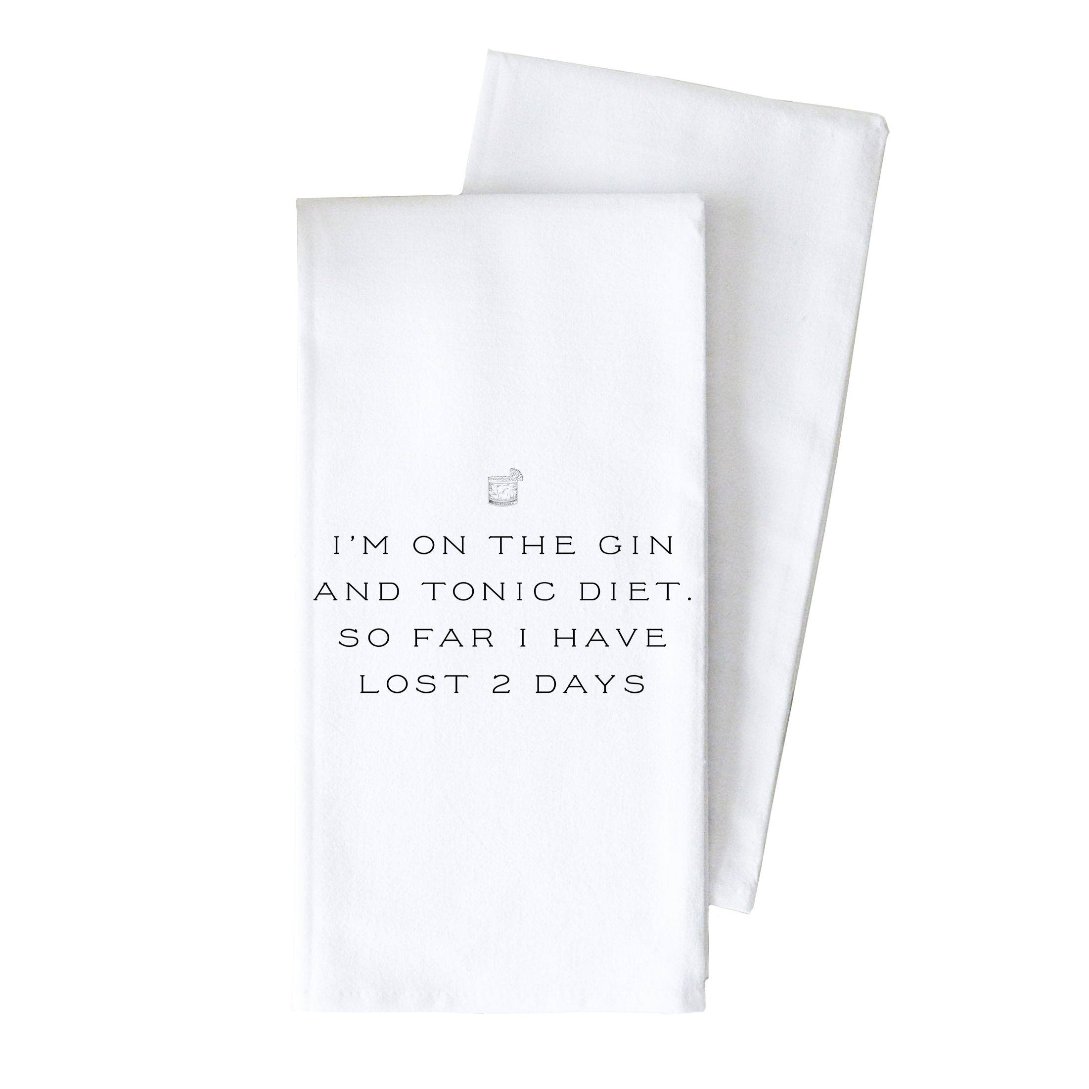 Porter Lane Home - Wholesale Tea Towel - Gin and Tonic Tea Towel2