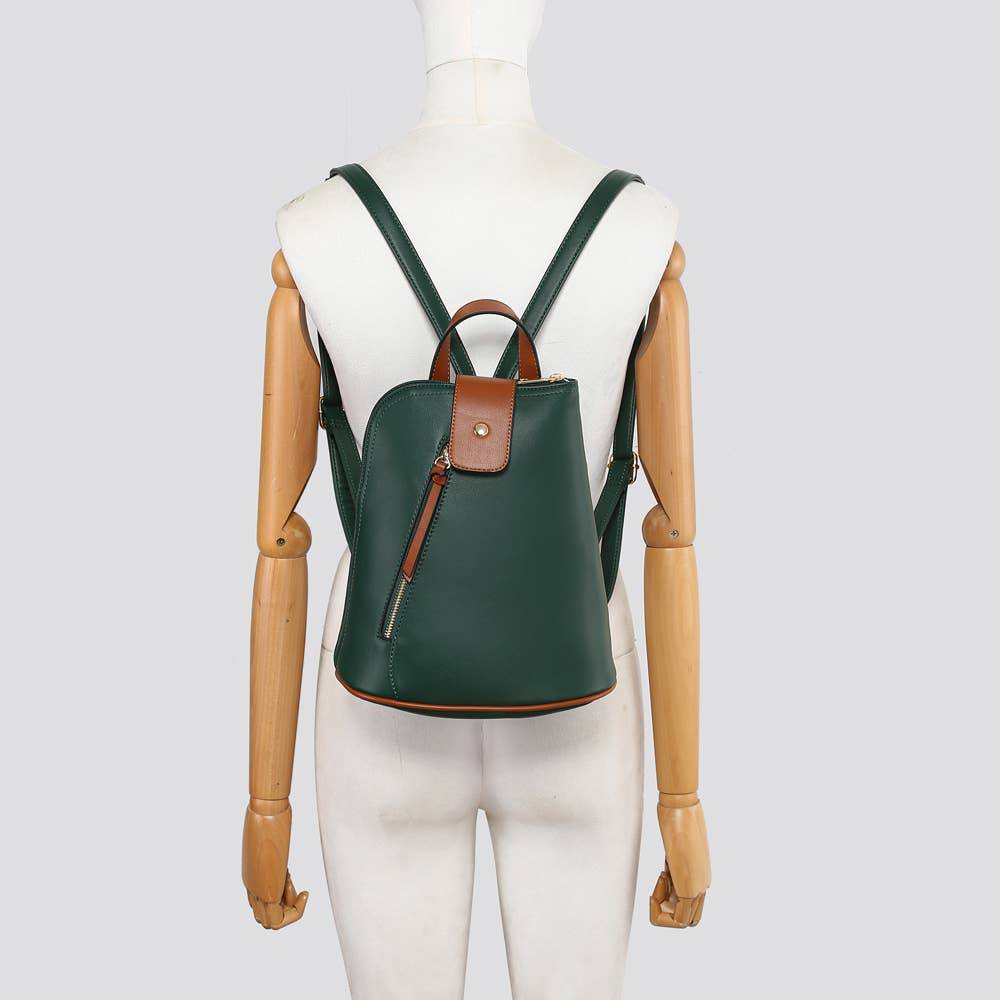 House of Milano - Wholesale Backpack - Women's - Premium Grade Vegan Leather Rucksack # JNY3449S25262