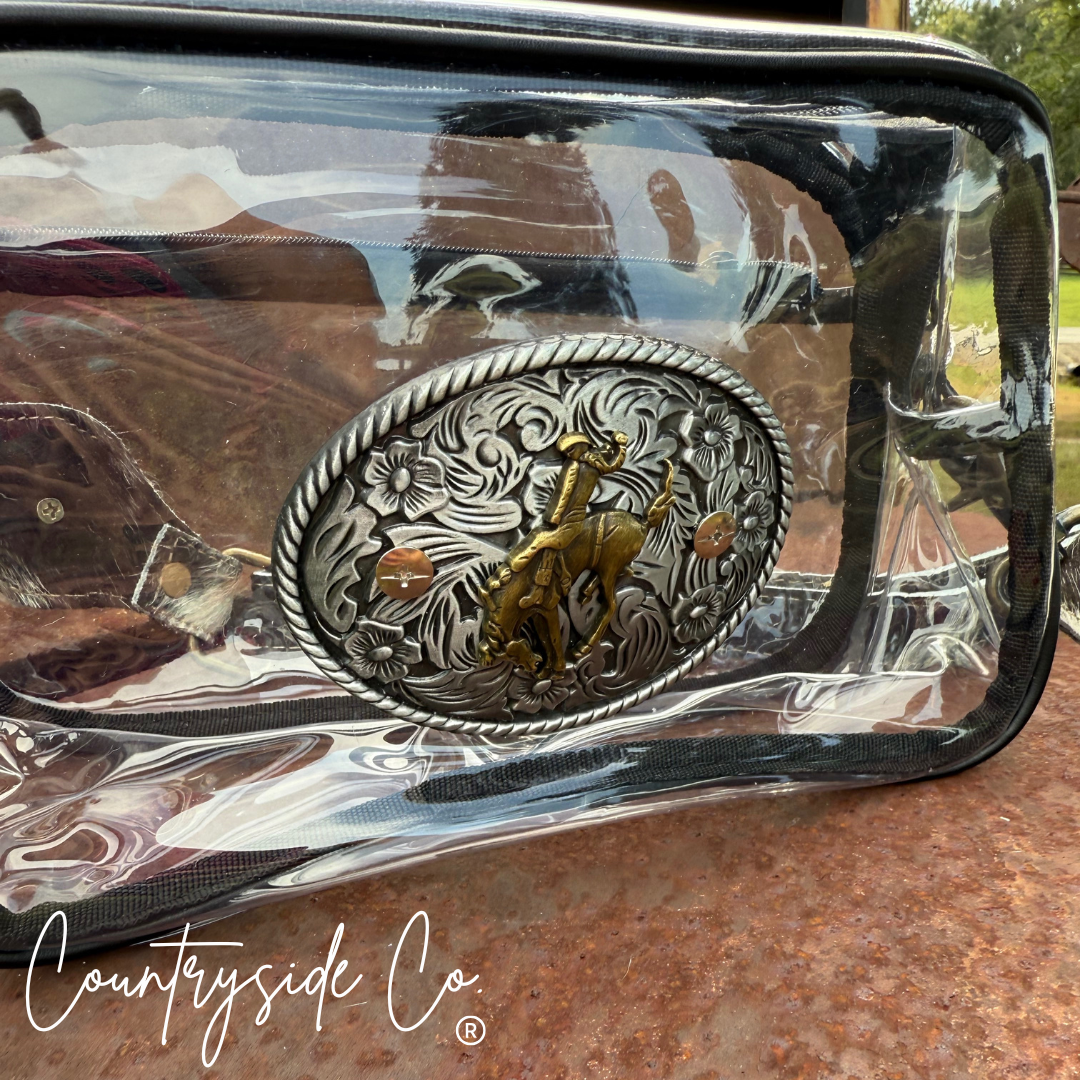 Countryside Co. – bolsa tiracolo - Mulher por atacado – Festival Céu Limpo ao Meio-Dia, NFR. Saco de Estádio2