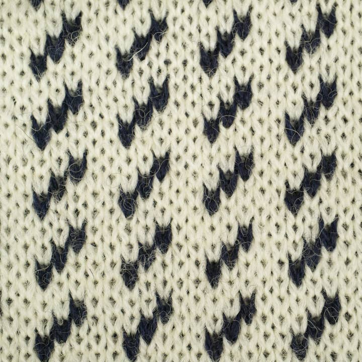 Mars Knitwear – wholesale Knitted jumper – unisex – British Wool Nordic 2.0 Jumper - Ecru