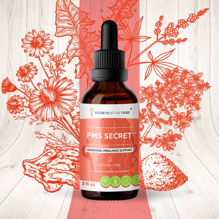 PMS-Geheimnis. Unterstützung des hormonellen Ungleichgewichts für den Großhandel von Secrets Of The Tribe