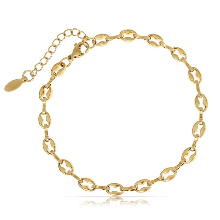 Made By Nami - Wholesale Link & Chain Bracelet - Cuban Link Bracelet | Gold3