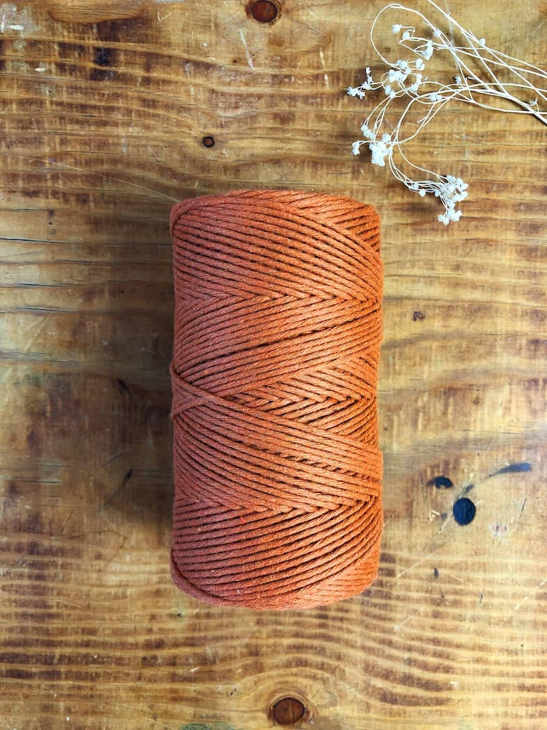 California Dreaming Macrame - Wholesale Yarn - 2mm recycled cotton rope | twisted | 200m3