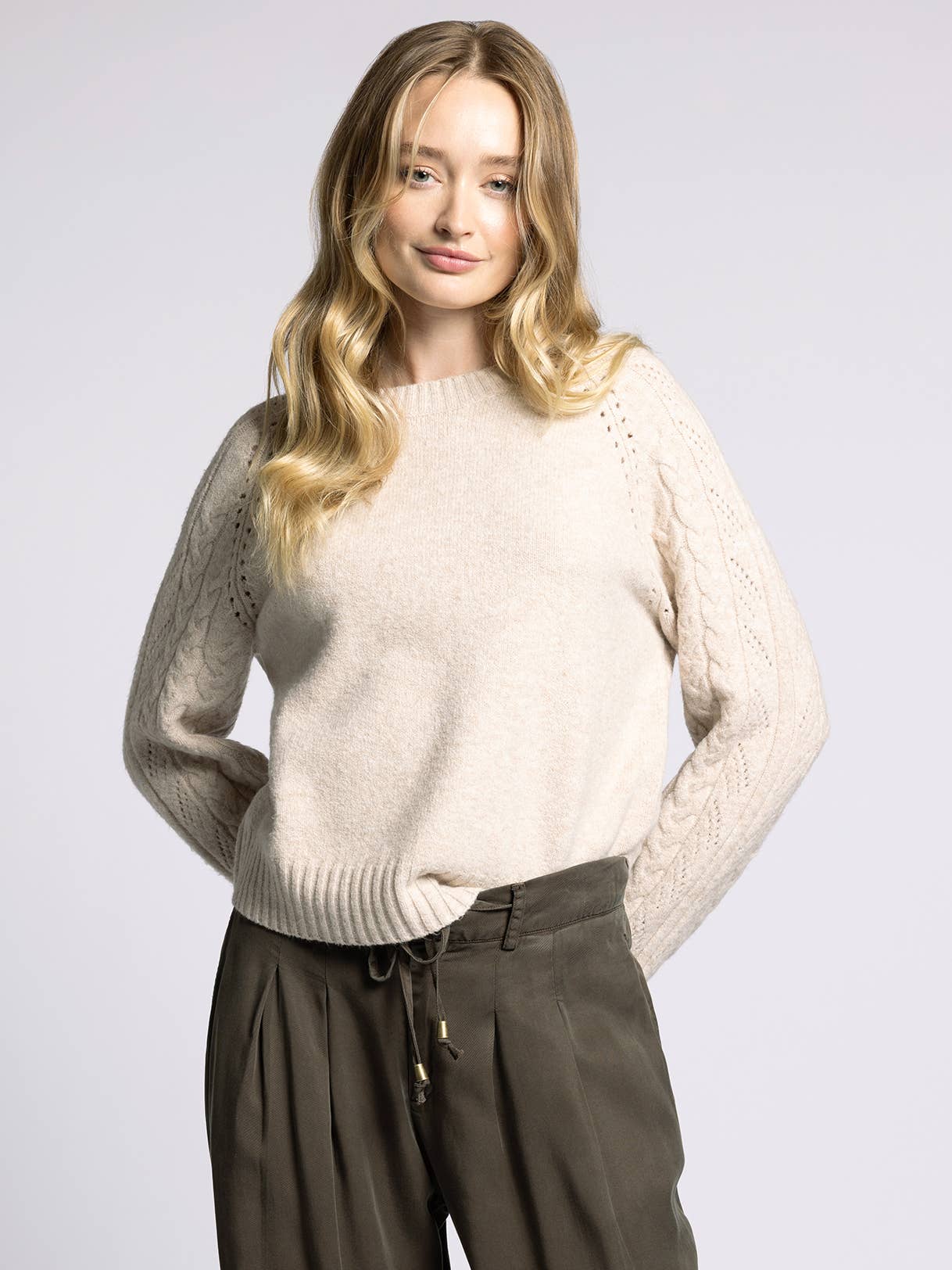 Weekend Los Angeles - Wholesale Knit Sweater - Women's - Knit Raglan Sweater - ZOEY SWEATER6