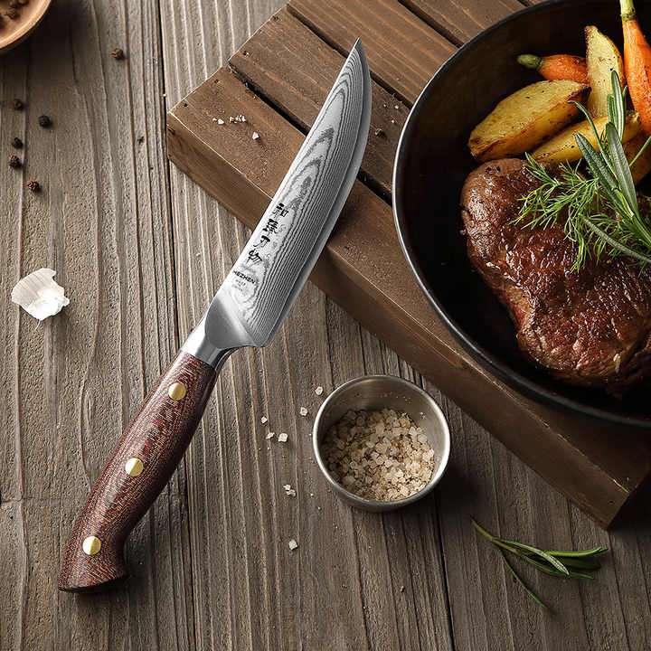 X02M 5 inch steak knife for wholesale by Xinzuo