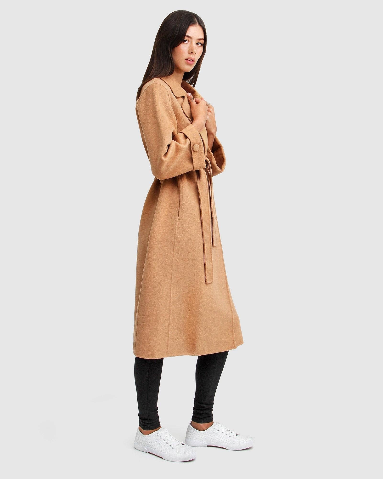 belle & bloom - Wholesale Coat - Women's - Stay Wild Oversized Wool Coat1