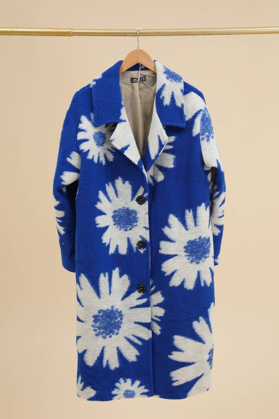 bordeaux Tryckt kappa i ullblandning 99201 80% ull 20% polyester för wholesale på Faire9