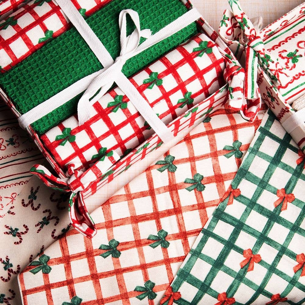 VdE Tivoli 1996 – wholesale Prydnadsset – XMAS FLAK KÖKSHANDDUK 40X60 2ASS A1