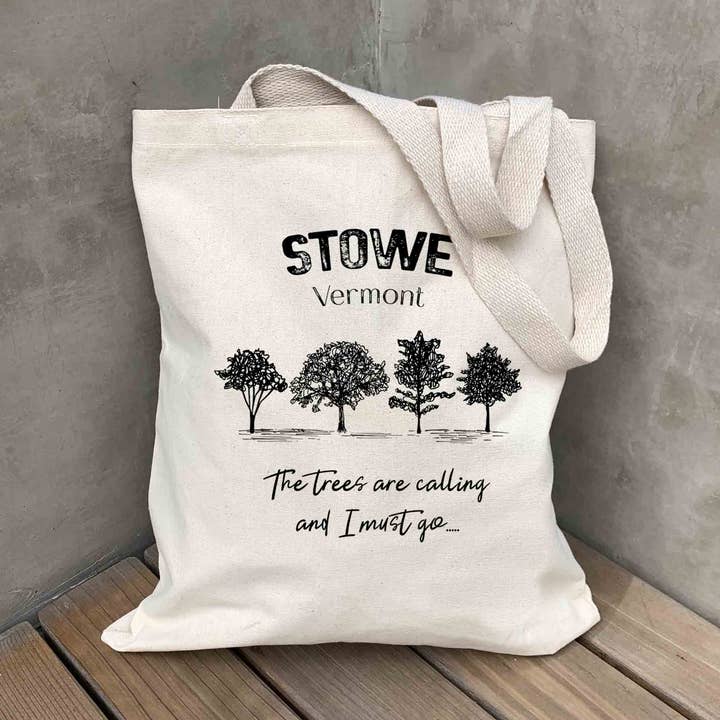Sockprints - Wholesale Tote Bag - Unisex - Personalized Medium Market Canvas Tote Bag with a Location8