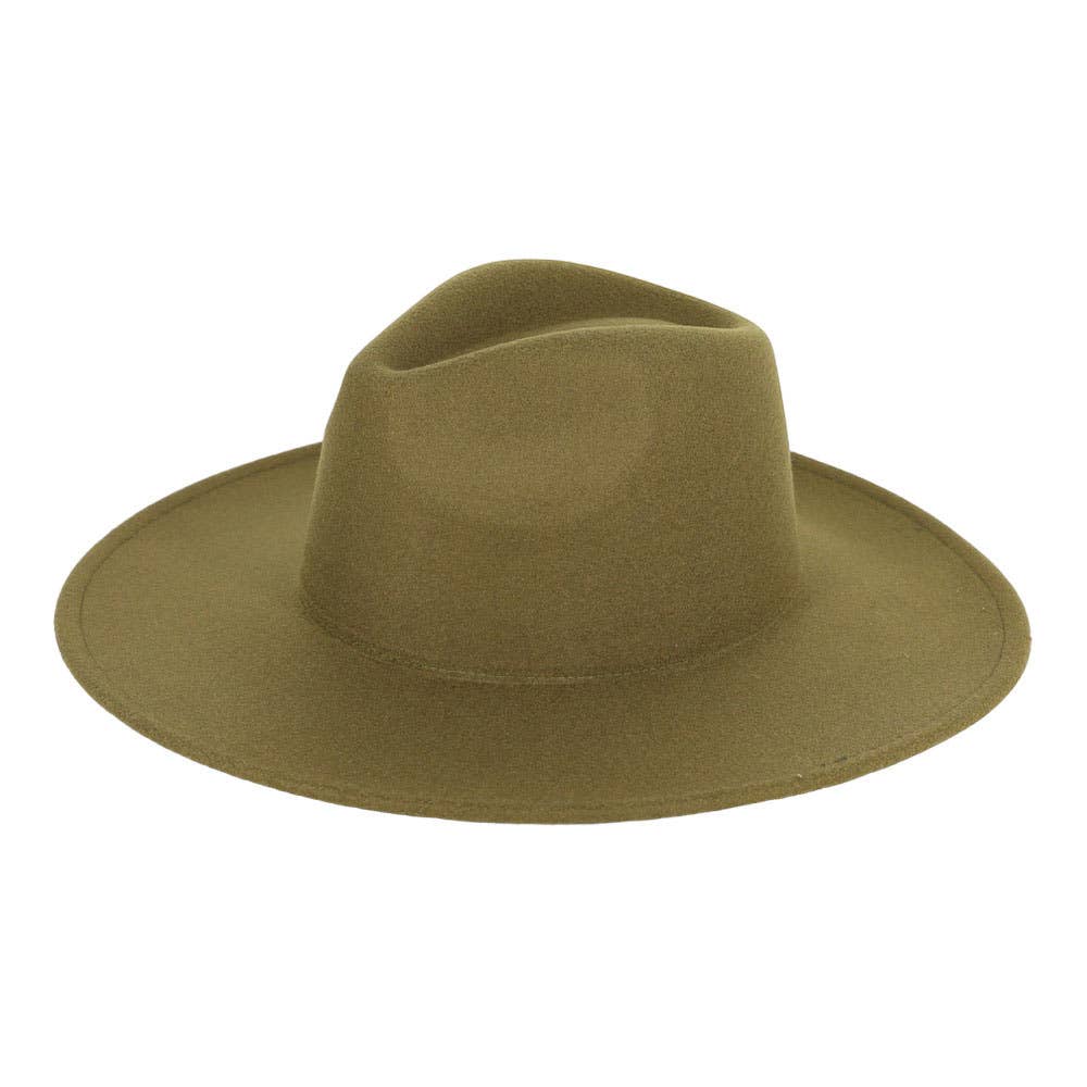 Madeline Love - Wholesale Fedora - Women's - Solid Felt Fedora Panama Hat9