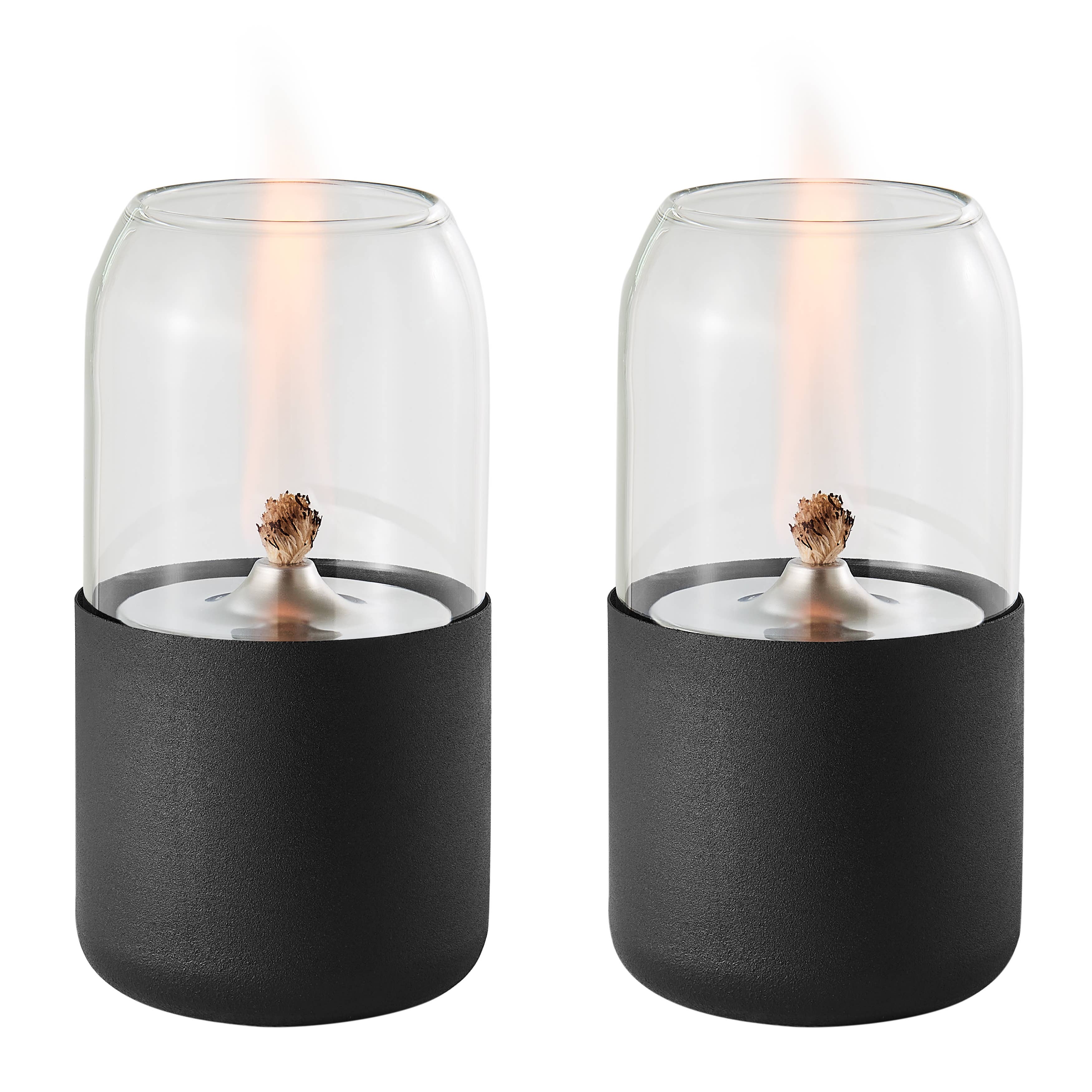 Danya B – Großhandel Feuerstelle – Ambrose Öllampen-Tischfeuerstelle, Set mit 2 Stück9