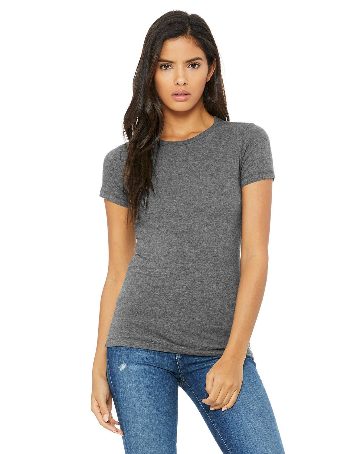 Total Apparel - Wholesale T-Shirt - Women's - Bella + Canvas 6004 - Ladies' Slim Fit T-Shirt18