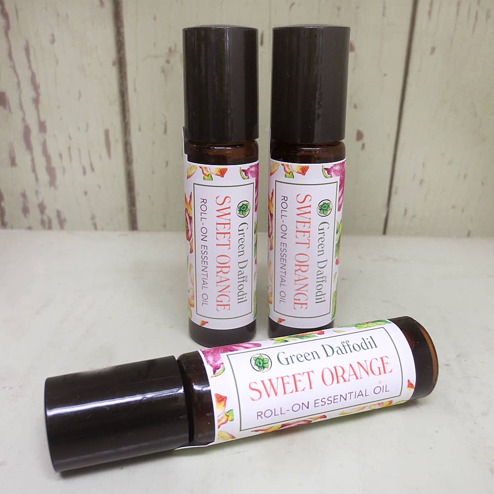 Green Daffodil Bath & Body - Wholesale Essential Oil Roll-On - Sweet Orange Roll-On Essential Oil Bottle Aromatherapy1