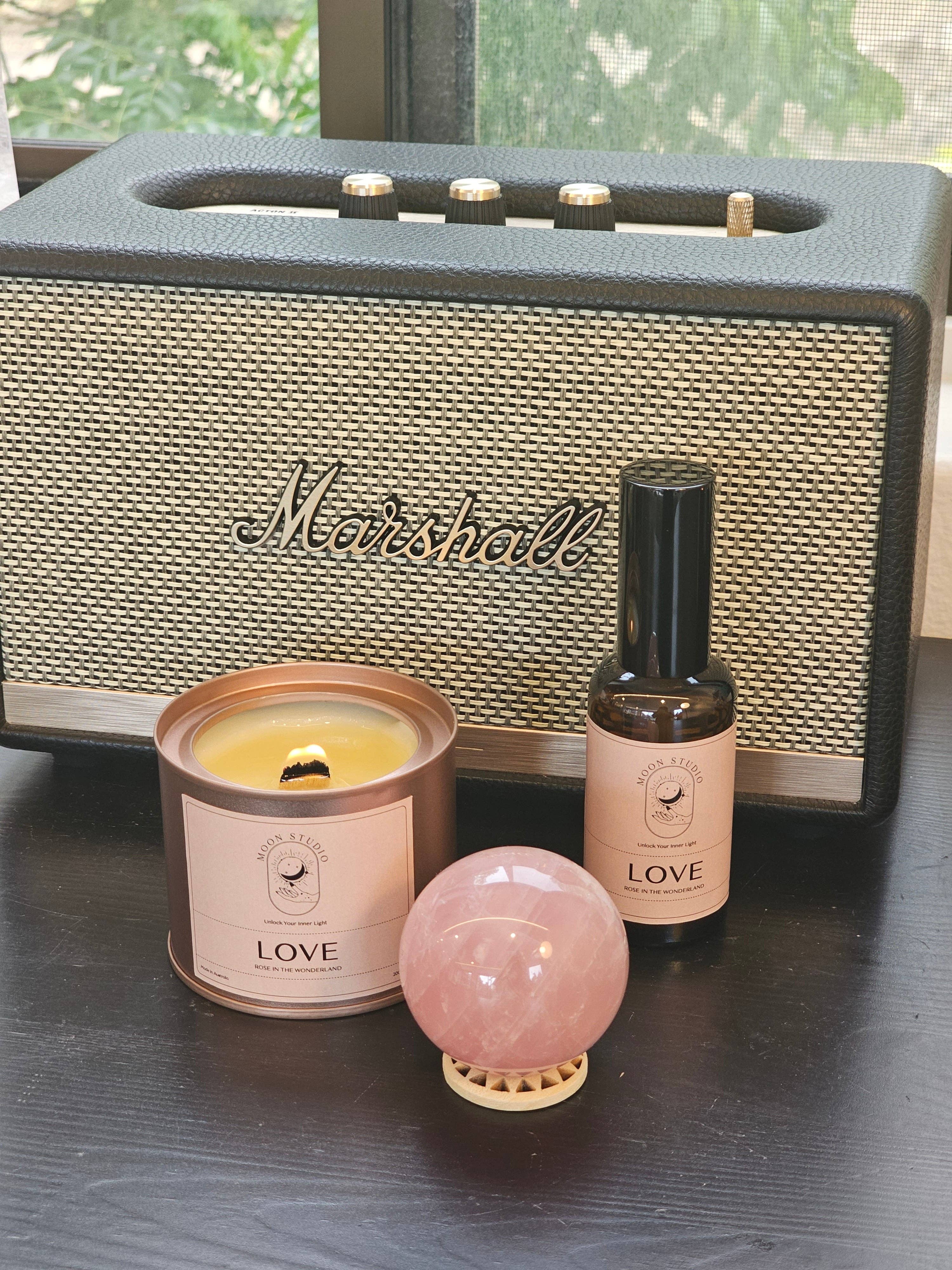 Moon Rituals - Wholesale Room & linen spray - Love Spray Infused with Rose Quartz - Rose in the Wonderland Scent - Hand Poured in Sydney, Australia5