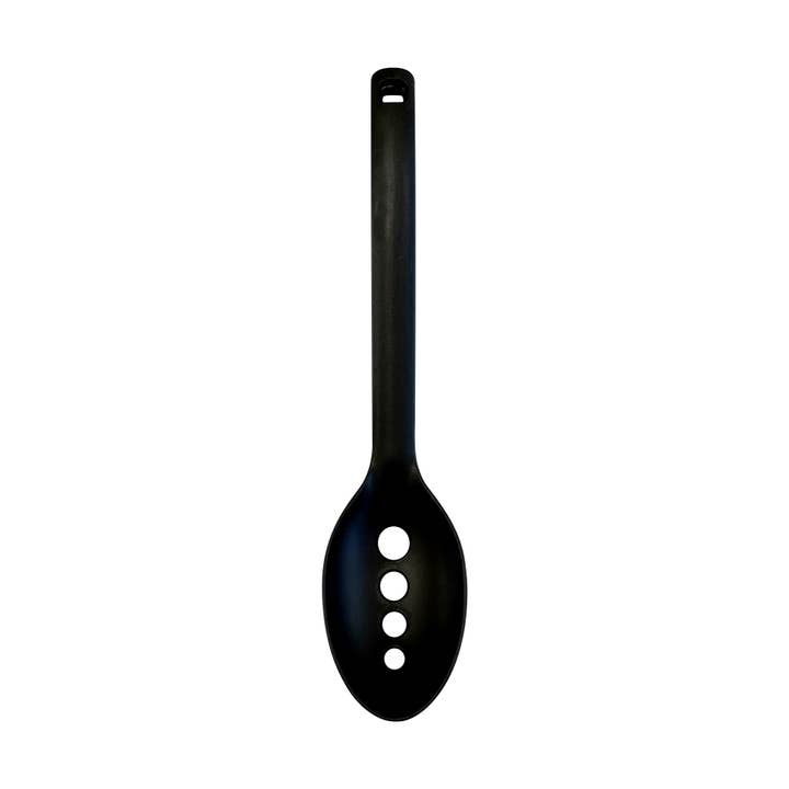 Fox Run Brands - Wholesale Kitchen Spoon - Fox Run Nylon Slotted Kitchen Spoon, Black, 12.75"