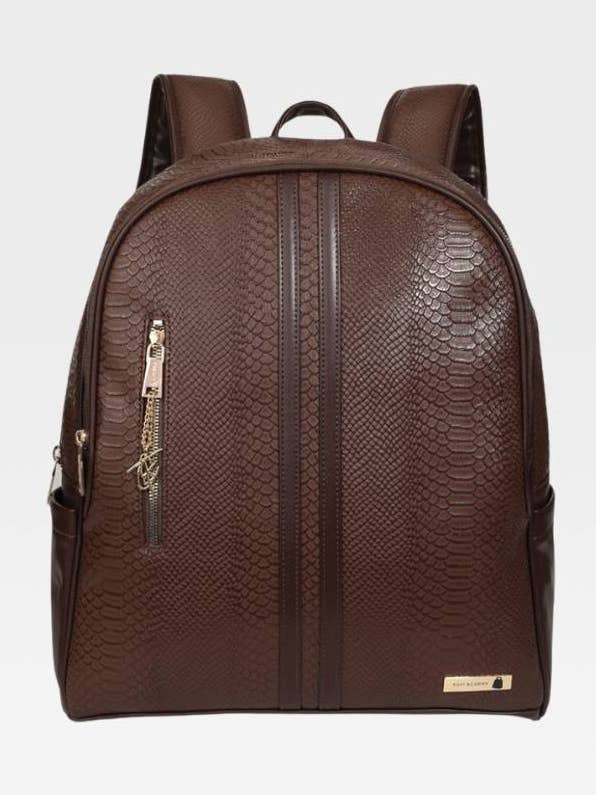 Apollo 1 Tombstone Backpack in Chocolate for wholesale by Tote&Carry