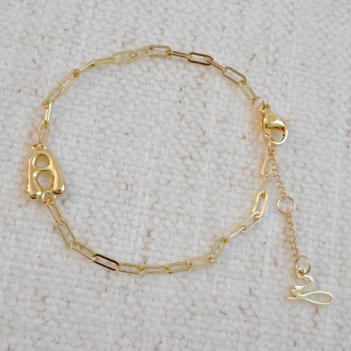 Ellison+Young - Vendita all'ingrosso Bracciali a catena e a maglie - Bracciale Iniziale Mini Palloncino