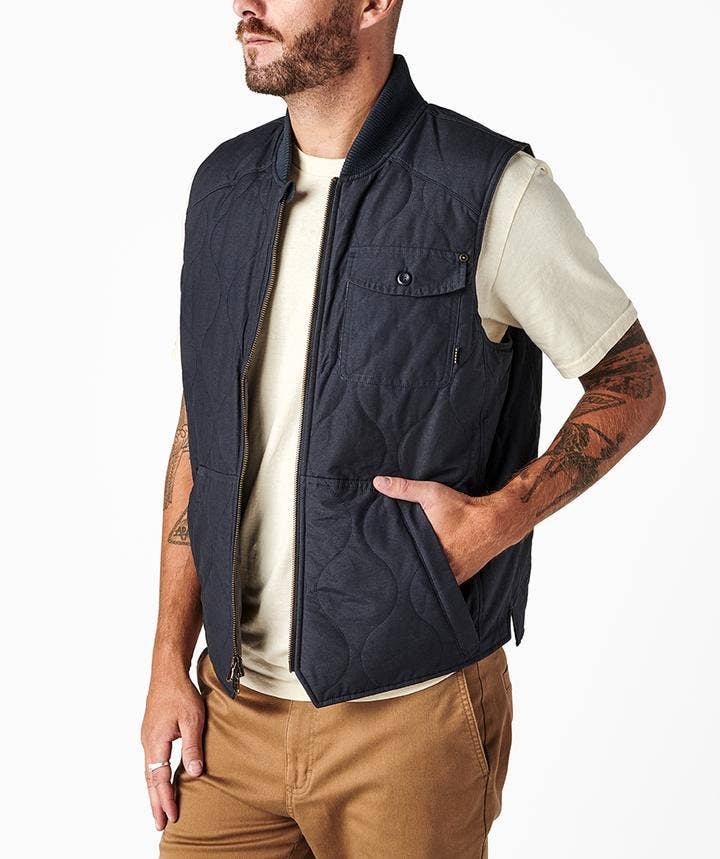 Arbor - Wholesale Jacket - Men's - Mens-Crosscut Vest 2.0 - Indigo0