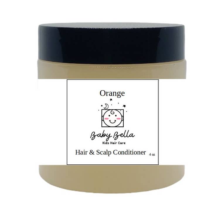 Acondicionador naranja para cabello y cuero cabelludo para niños, 4 onzas para venta al por mayor de Diamond Bella