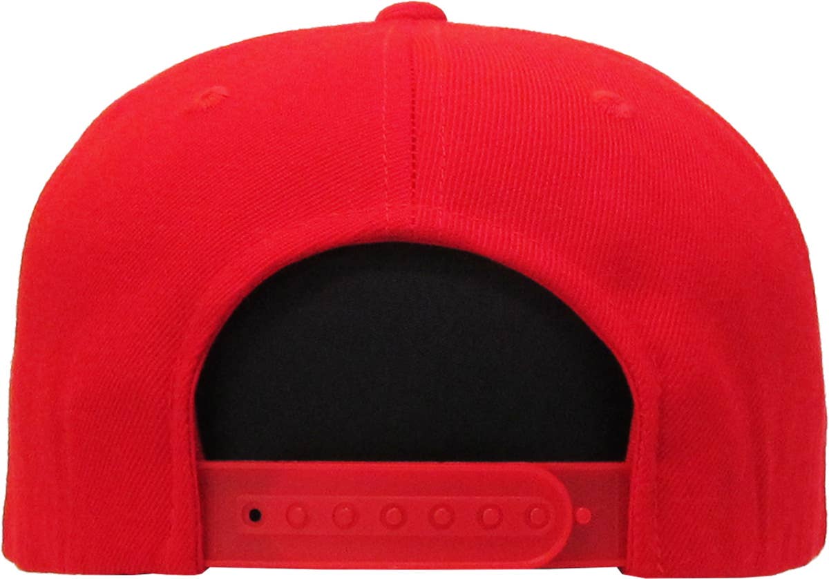 KBETHOS - Wholesale Flat Brim Cap - Men's - Wool Blend Snapback33