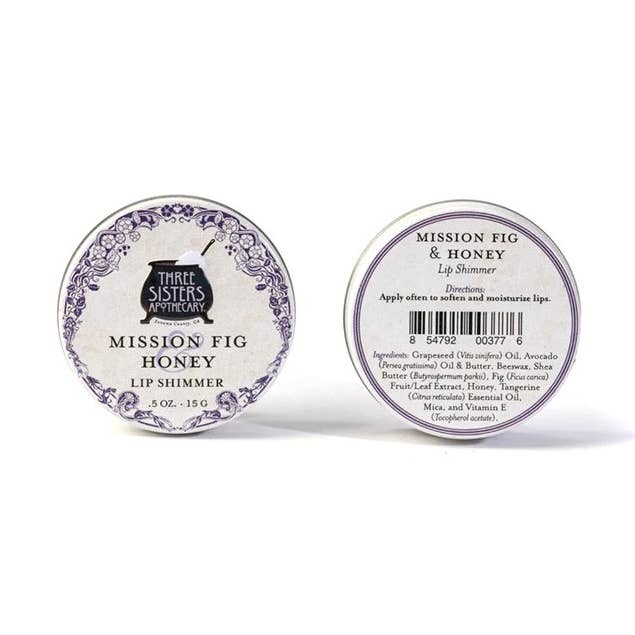 Lip Shimmer Kalifornien Mission Fig & Honung för wholesale av Soap Cauldron