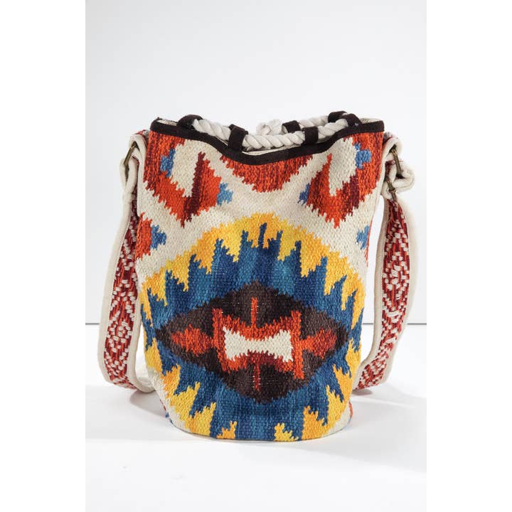 Nouveau Håndvævet nouveau bucket-taske for engroshandel på Faire1