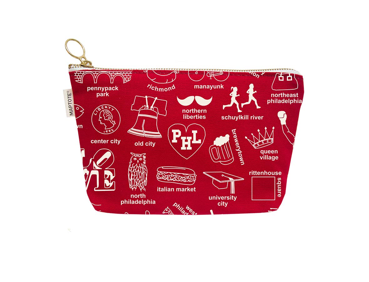 Maptote - Wholesale Pouch - Women's - Philadelphia Zipped Pouch6
