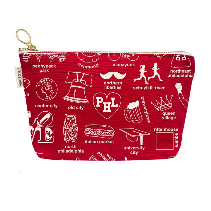Maptote - Wholesale Pouch - Women's - Philadelphia Zipped Pouch6