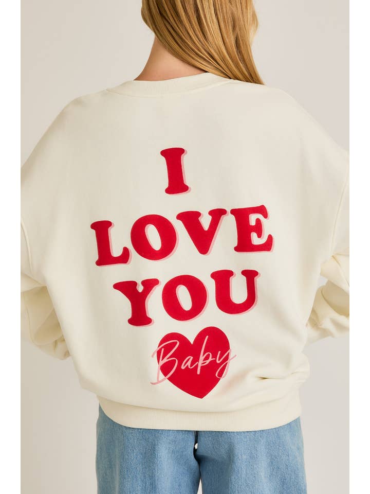 OFF WHITE OVERSIZED SWEATSHIRT for wholesale on Faire