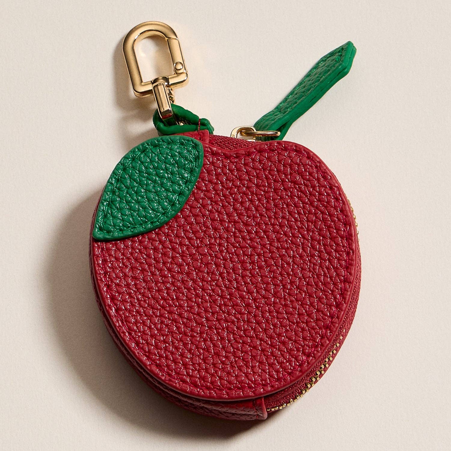 RD Apple Coin Purse with Keychain – Mini Zipper Pouch for wholesale on Faire1