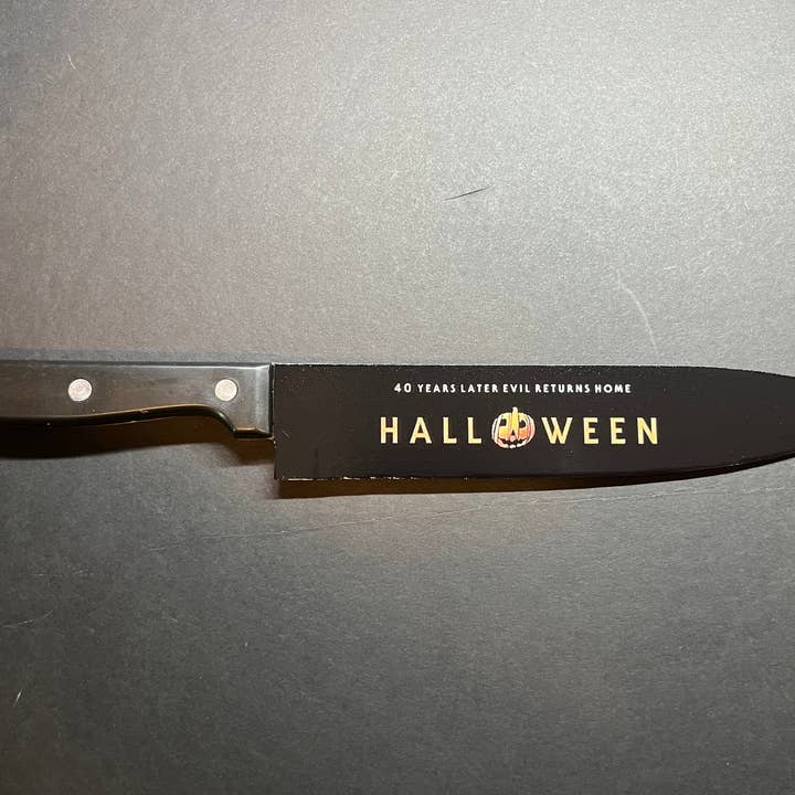 Dead Dave Designs - Wholesale Kitchen/Utility Knife - Michael Myers 2018 Kitchen Knife With/Without Sublimated Stand