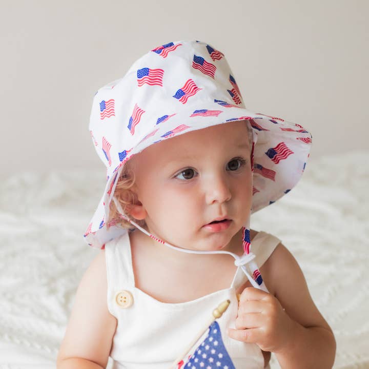 Huggalugs - Wholesale Bucket Hat - Kids - Liberty 4th of July Bucket Hat Baby & Toddler