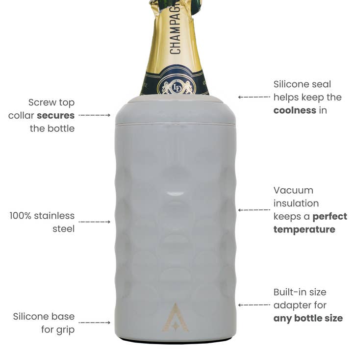 UBERSTAR - Wholesale Wine Bucket - Wine and Champagne Bottle Cooler with Lid