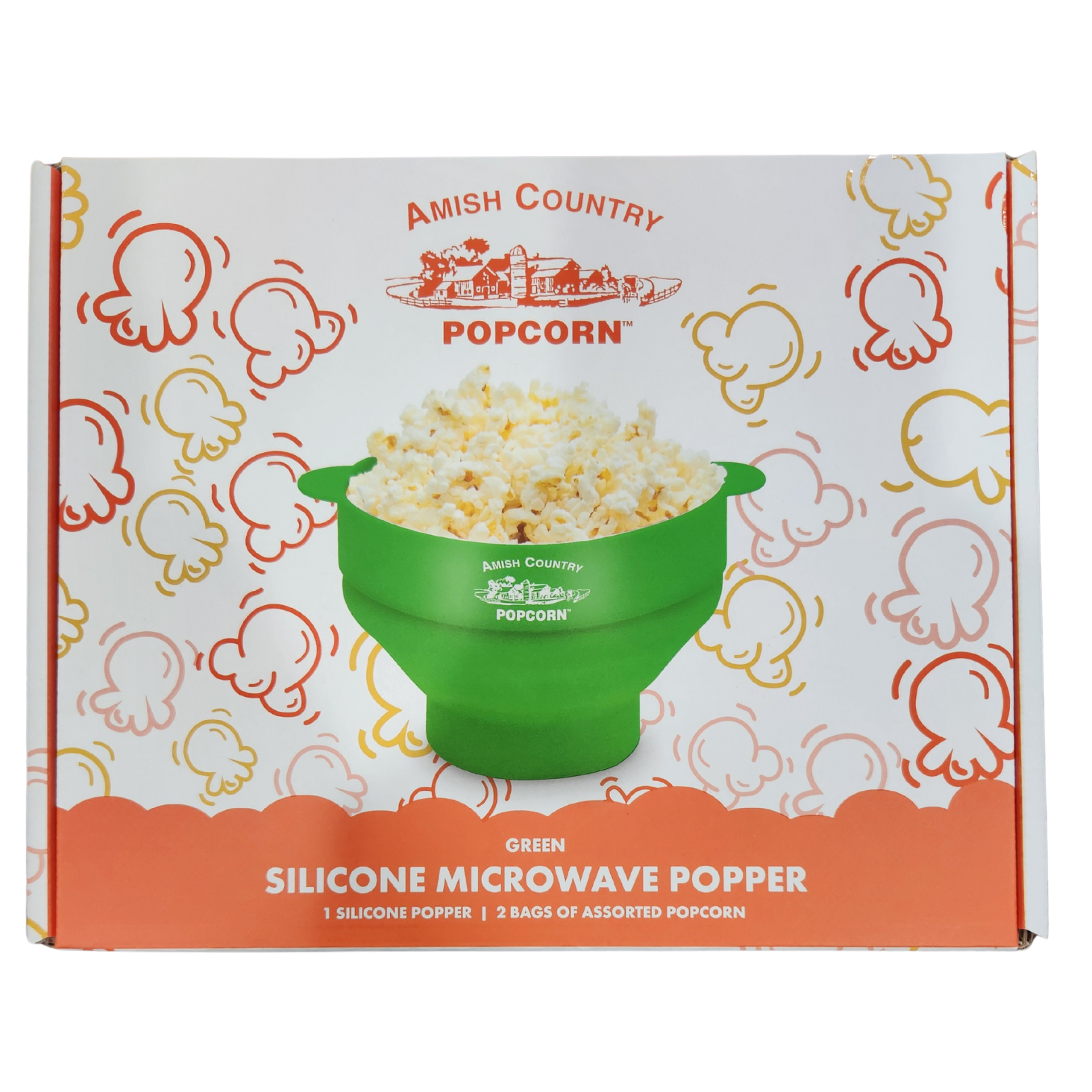 Amish Country Popcorn - Wholesale Cookware Set - Silicone Microwave Popper16