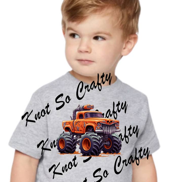 Junge - Monster Truck - 2521 für den Großhandel von Knot so crafty