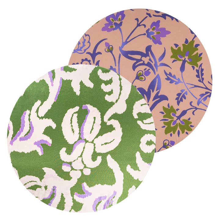 2 silke effekt underplader for engroshandel hos Maria Vittoria Atelier